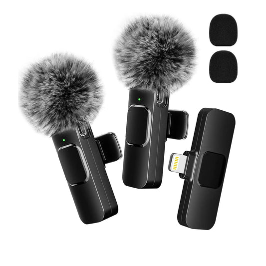 Wireless Lavalier Microphone Audio  Recording